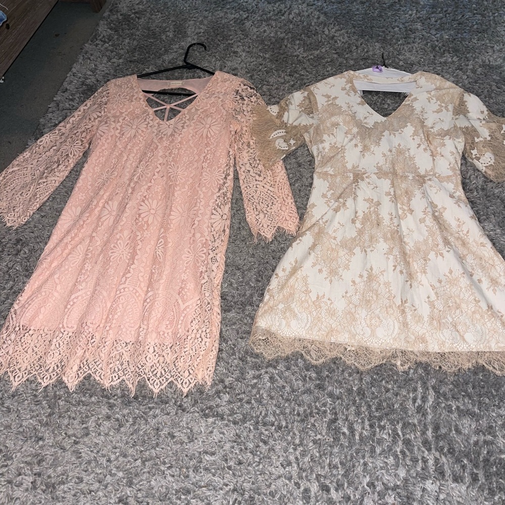 Lace mini dress bundle - Picture 3 of 4